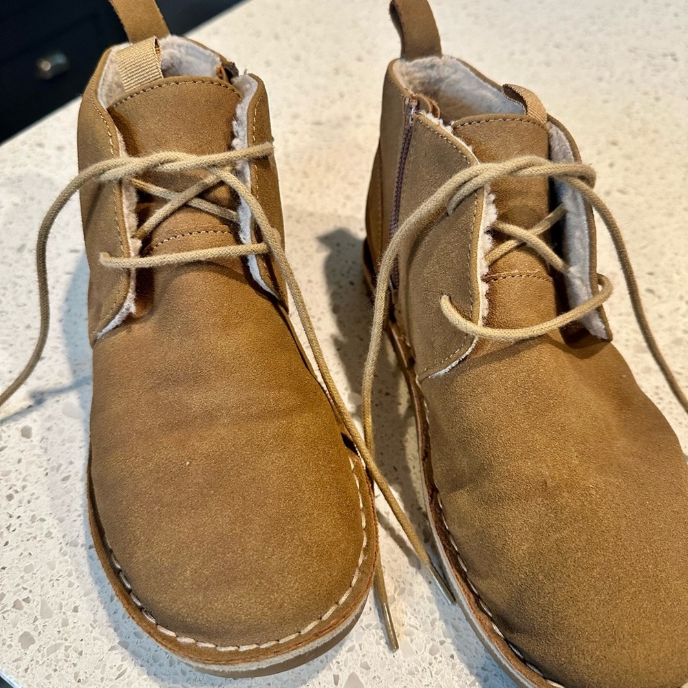 Nordstrom Kids Brown Cozy Boots
